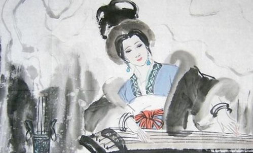 传说中的中国古代四大美女国画