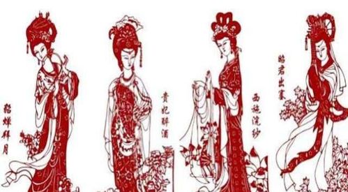 中国古代四大美女齐聚,腾讯