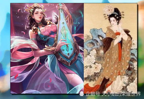 古代水墨画下的四大美女,最美还是图5的蔡文姬
