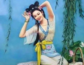 中式古典,艺术珍品,四大美女雕像