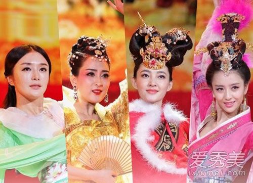 中国古代四大美女的扮演者,谁最令你惊艳呢