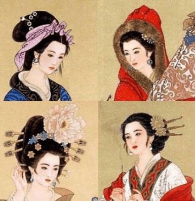 古代四大丑女画像能避邪,长相丑陋,结局却令四大美女羡慕